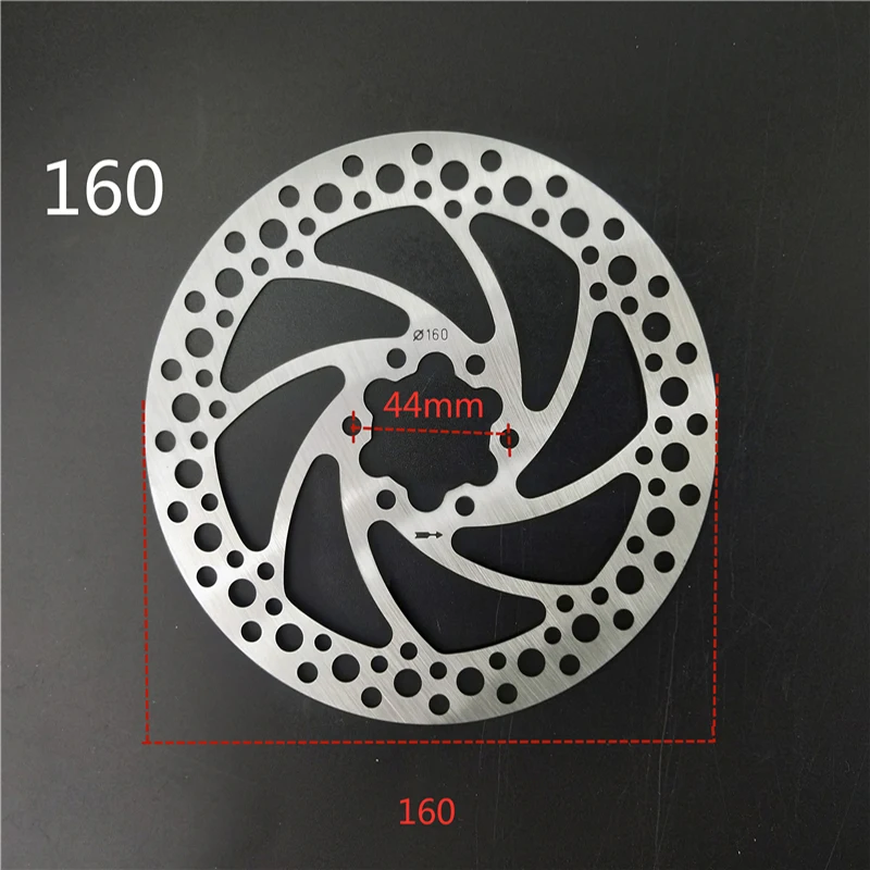 ZOOM Cycling Stainless Steel Brake Rotor 110/120/140/160/180/203mm MTB Road Bike Disc with Bolts  Brake Disk Bicycle Parts