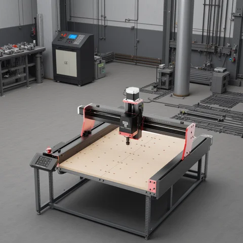 Twotrees TTC450 PRO Laser Milling Engraver Machine 4 AxisDIY Woodworking Cutting Screen UI Upgrade Support Switching Laser Mode
