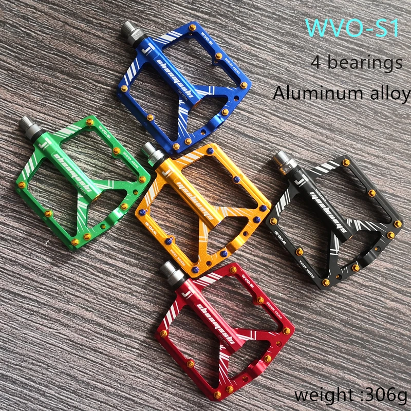 

New Mountain Bike Bicycle Pedals Cycling Ultralight Aluminium Alloy 4 Bearings MTB Pedals Bicicleta Bike Pedals Flat BMX