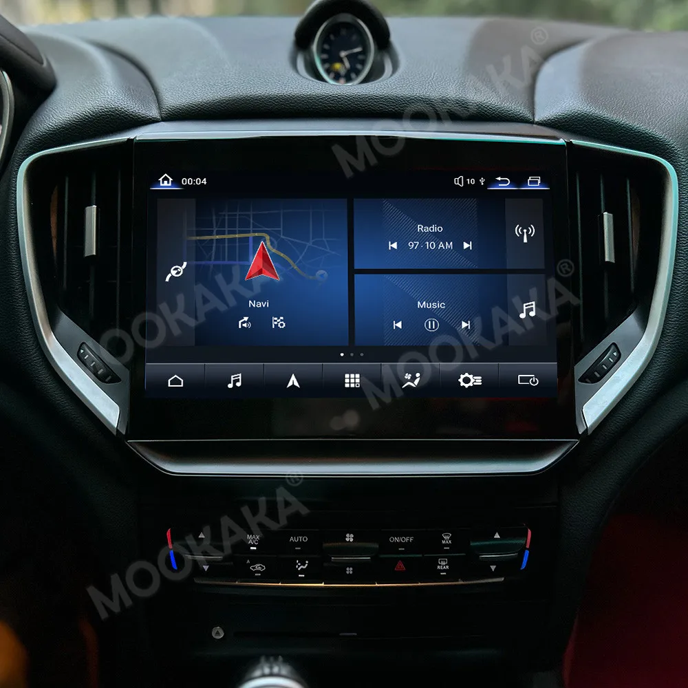 Car Radio For Maserati Ghibli 2013-2017 Bosch & Android System Multimedia Player Carplay Intelligent Systems Touch Screen WIFI