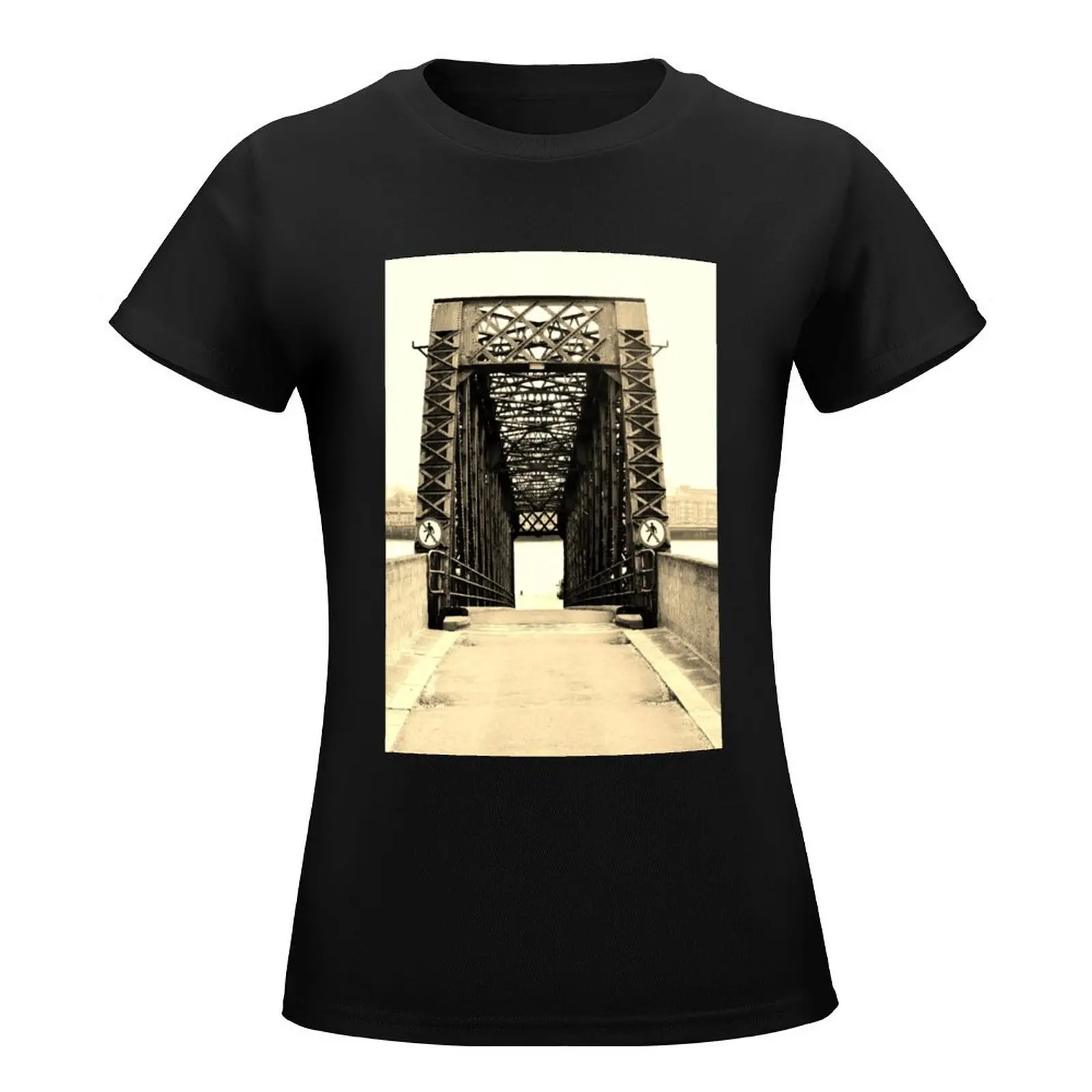 A bridge in Tilbury, Essex, England T-Shirt hippie clothes sublime clothes for Women