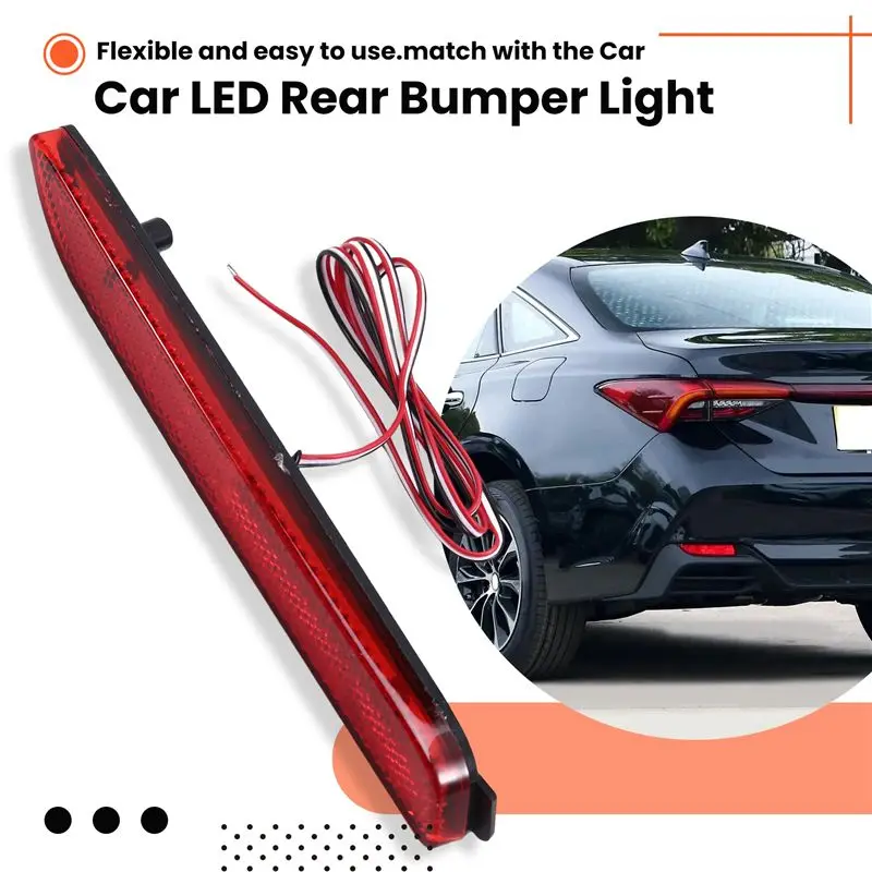 Car LED Rear Bumper Reflector Brake Light Tail Lamp 81920-08010 For Toyota Harrier Avalon Venza Lexus GX470