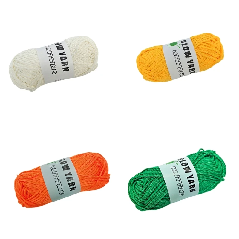 

Luminous Christmas Knitting Wool Yarn for Adult DIY Scarf Gloves Shawl Hat