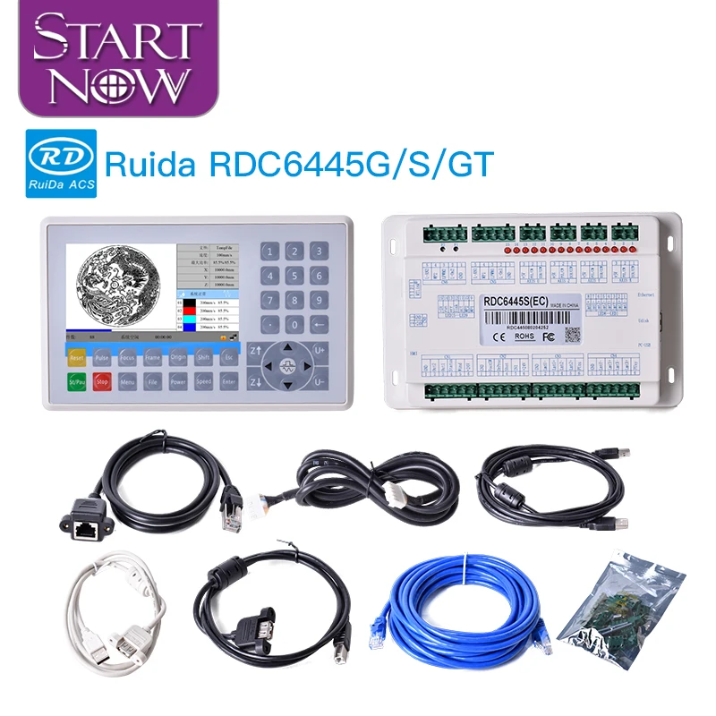 

Ruida RDC6445S Controller Card for CO2 CNC Cutting Engraving Machine RDC6445GT DSP Control Board System