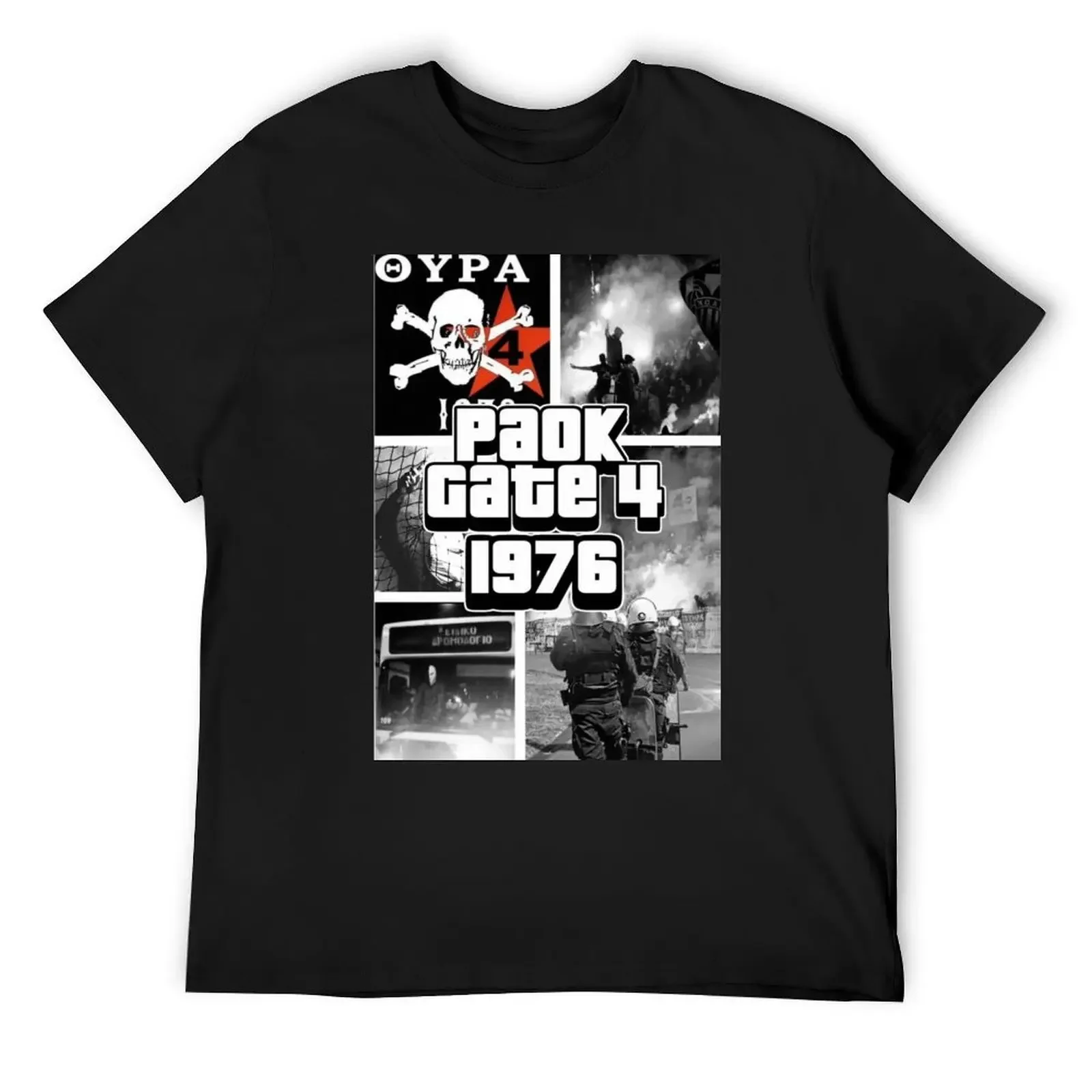 

Paok Fans 1926 T-Shirt blacks heavyweights street wear anime stuff mens graphic t-shirts funny