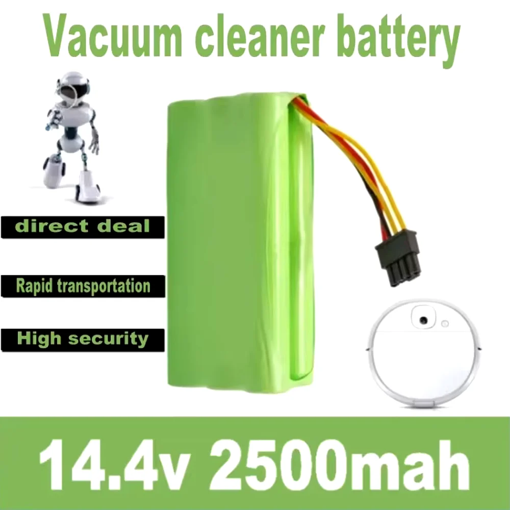 

14.4V 2500mAh Ni-MH 14.4 V AA Ni-MH Bbattery for X600 ZN605 ZN606 ZN609 and Robot Sweeping Robot Batteries