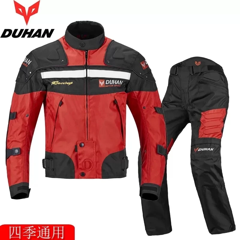 

DUHAN Men Motorcycle Jackets Riding Motocross Enduro Racing Jacket Moto Jacket Windproof Coldproof Motorbike CE Protection Gear