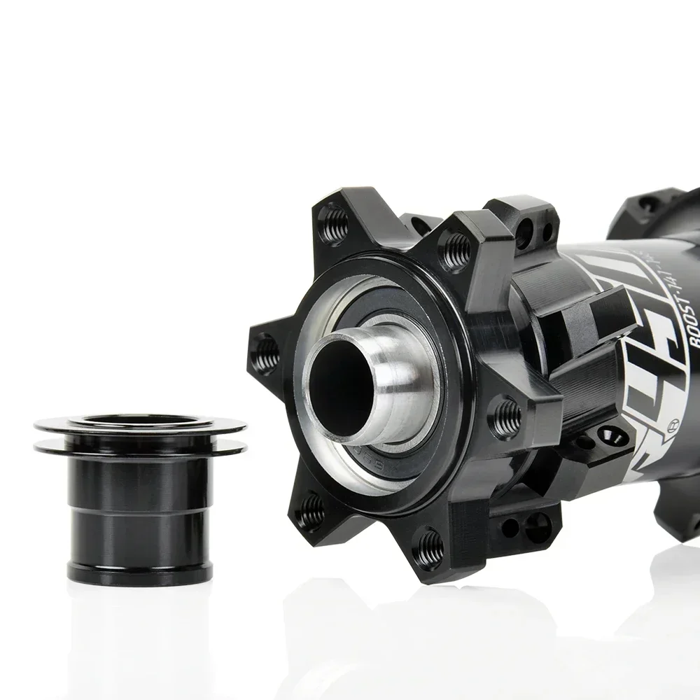 Koozer 450 Boost 120HD CR-MO Stahlachse 28 Löcher Straight Pull 6 Bolzen 5x141 15x110 12x148 HG XD MS 11 12 Speed MTB Fahrradnabe – Detail 16