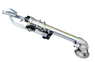 مسافة رذاذ طويلة للري الزراعي قابلة للتخصيص 2 بوصة بندقية رذاذ ارتفاع ضغط المياه جهاز الرش تشغيل كبير