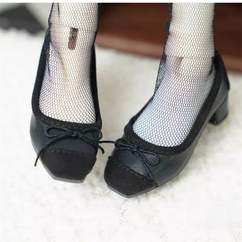 New Arrival BJD Doll Shoes For 1/4 Shoes Pumps Black Pink High Heels Doll Accessories Toy Shoes Gift