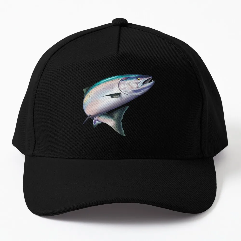 Chinook Salmon Baseball Cap funny hat Anime Hat Rugby Designer Hat birthday Women Hat Men's