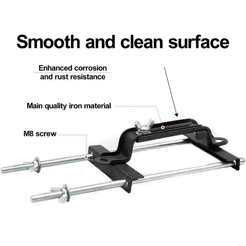 Battery Tie Down Bracket for Car FastenBrace StainlessSteel Bars Accessory