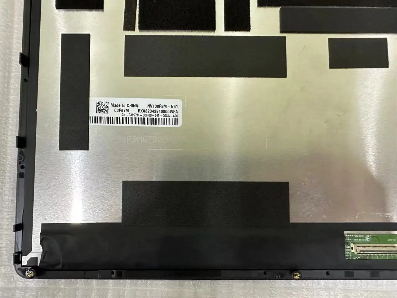 Dell Latitude 13 7320 분리형 교체 어셈블리 패널 2-in-1 용 기존 FHD LCD 매트릭스 디지타이저 터치 디스플레이 화면
