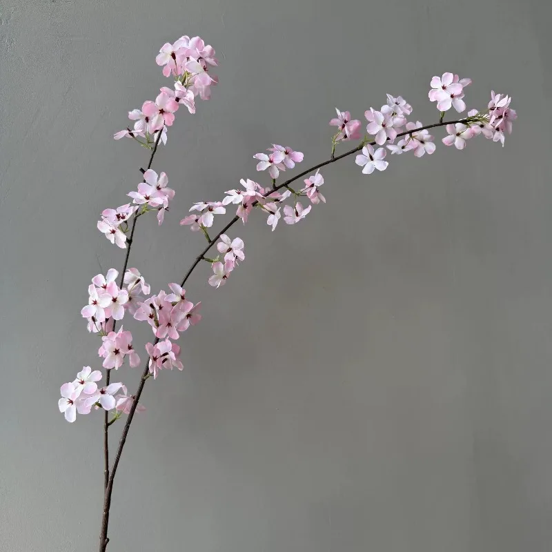 Wunderschöne Künstliche Kirschblütenzweige aus Seide, 114cm, Künstliche Birnenblüten für Wohnzimmer, Party und Hochzeitsdekoration – Detail 3
