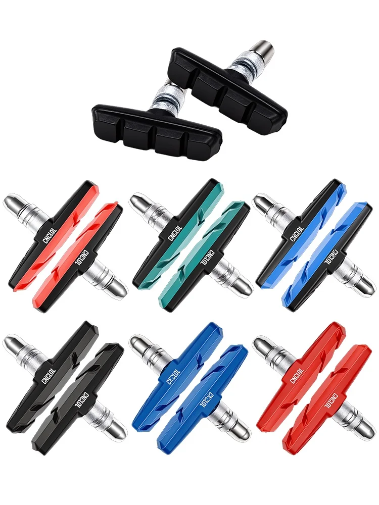 AliExpress chooee CNCLOL Bike V-Brake Pads 55mm / 70mm, Fit Mtb,Folding,BMX Bicycle Rubber Brake Shoes 2 Pairs, Fit Shimano/SRAM V Brake
