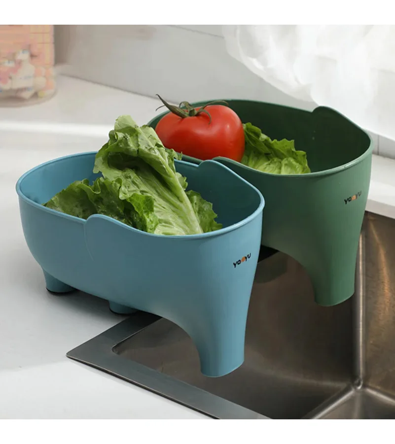 

Elegant Elephant Shape Kitchen Sink Strainer Non Slip Food Safe Filter for Residue Collection and Daily Kitchen Draining Work
