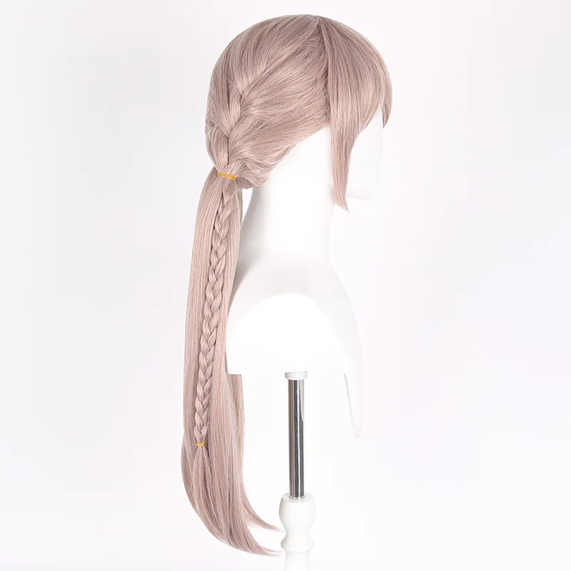 Wieczny Piekiel - Peruka Cosplay Yin Zhiping Fashion Spring Snow z Imitacją Skóry Głowy i Zaplatanymi Warkoczami z Tyłu