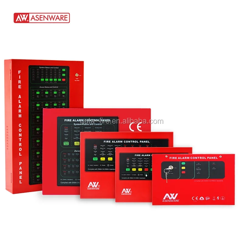 1 to 32 zones conventional fire alarm control panel fire safety security system