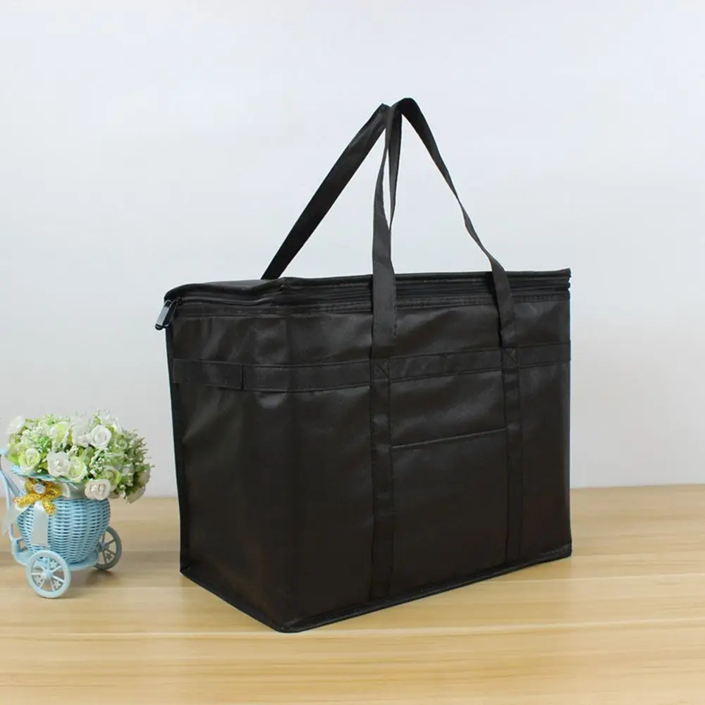 31L اضافية كبيرة حقيبة الغداء للسفر التخييم صندوق تبريد حقيبة تخييم شرب الجليد معزول برودة حقيبة رائعة تخزين المواد الغذائية والشراب