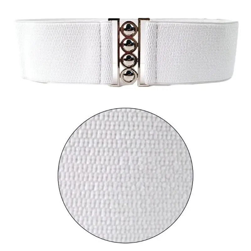 

652F Elastic Corsets for Women Banquet Corset Sexy Bustier with Alloy Buckle Decor