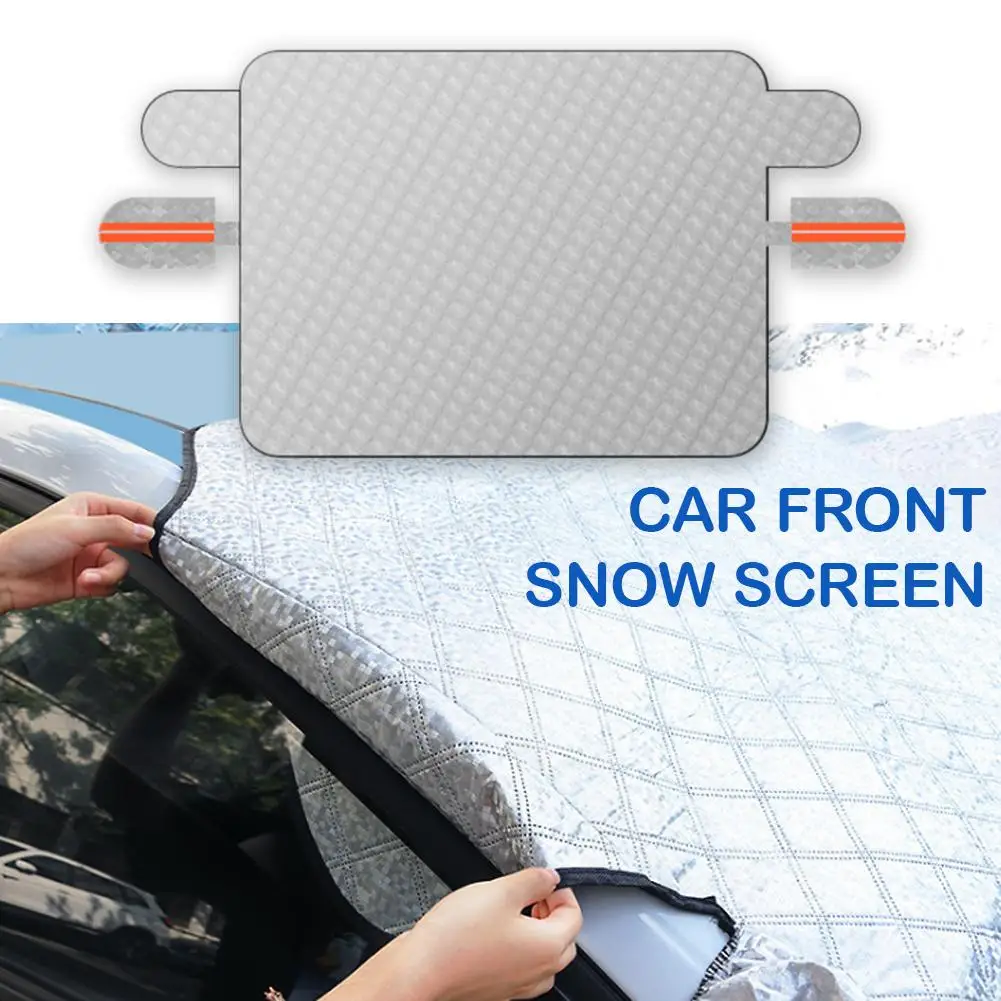 

Sunshade Cover Car Windshield Snow Sun Shade Waterproof Protector Automobile Magnetic Cover Car Front Windscreen Cover