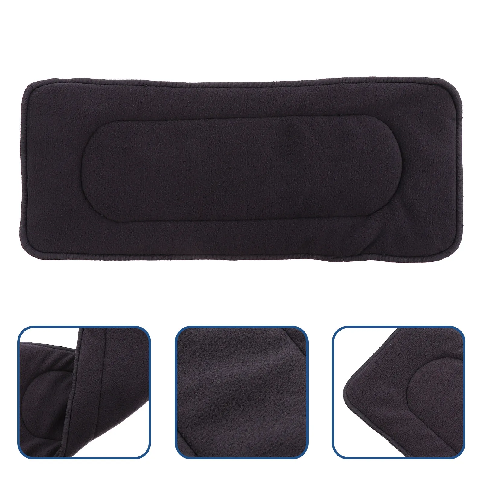 

3 шт. бамбуковые вкладыши для подгузников с древесным углем, моющиеся, многоразовые, дышащие, для младенцев, защита от протеканий, супервпитывающие