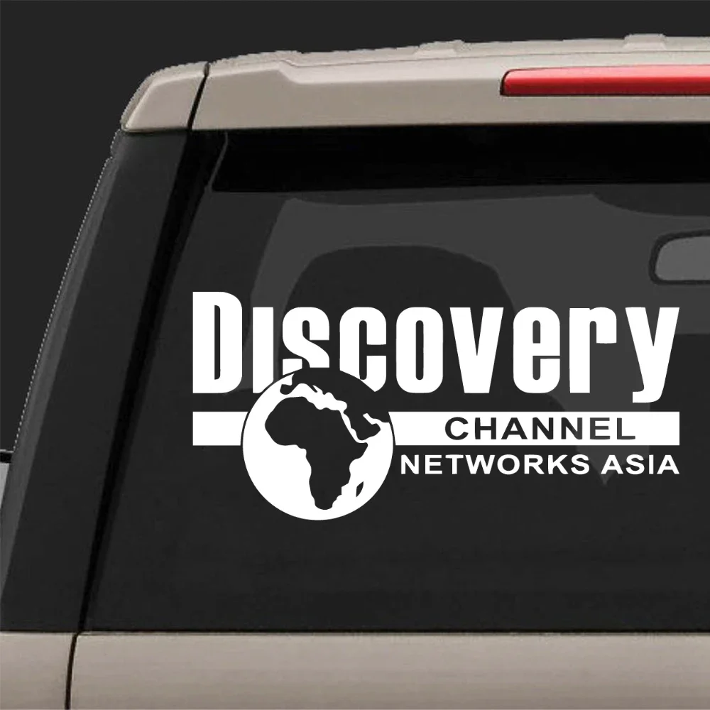 Car stickers discovery channel network Asian car stickers decorative pvc waterproof sunscreen 15cm