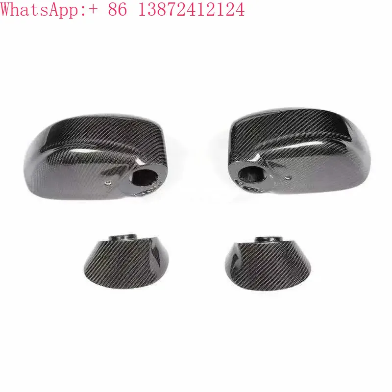 

Pair Car Carbon Fiber Rearview Mirror Cover for Nissan GTR35 GT-R35 Side View Mirror Caps