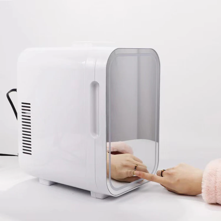 Smart Library 8L Custom Beauty  Care Makeup Cosmetic Refrigerator Mini Fridge With Mirror