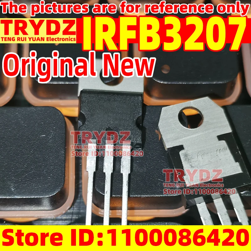 20-2pcs Original New IRFB3207 IRFB3207Z FB3207 TO-220