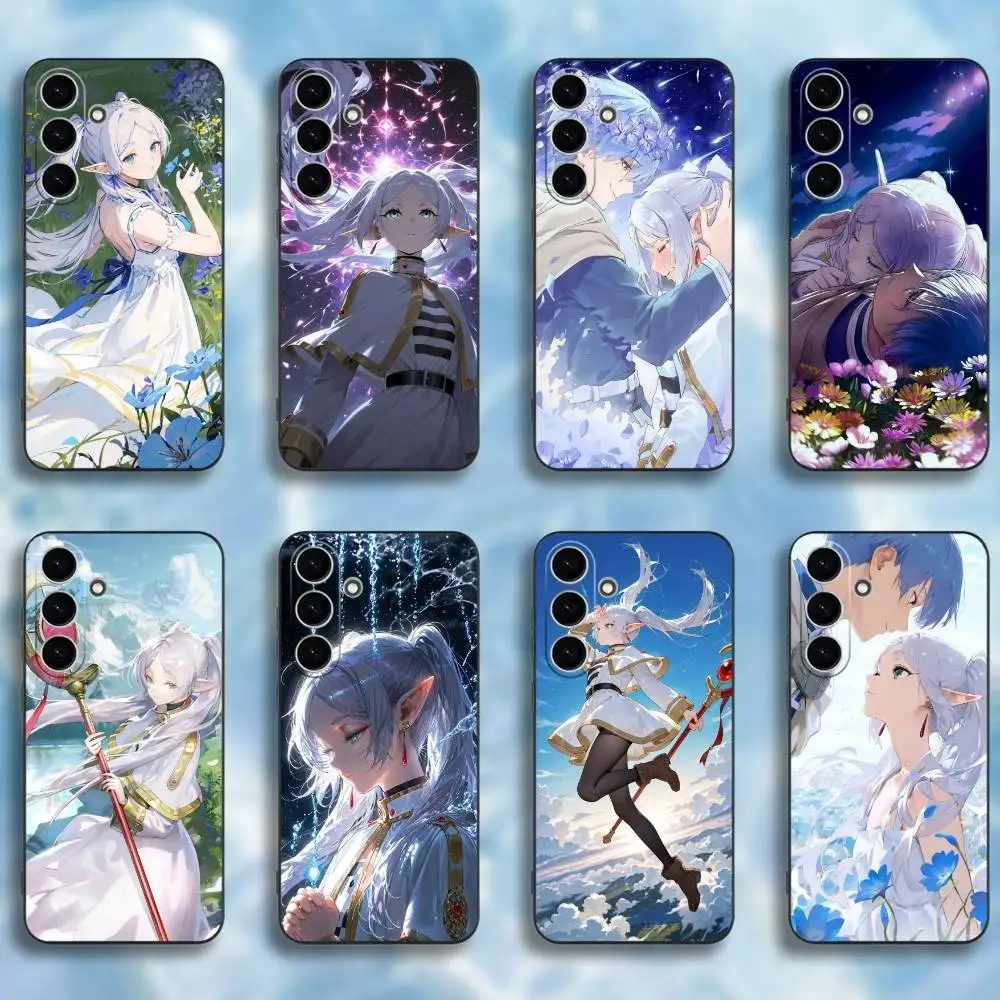 

Sousou no Frieren Phone Case For Samsung Galaxy A73,A72,A71,A70,A53,A52,A51,Others Soft Black Cover