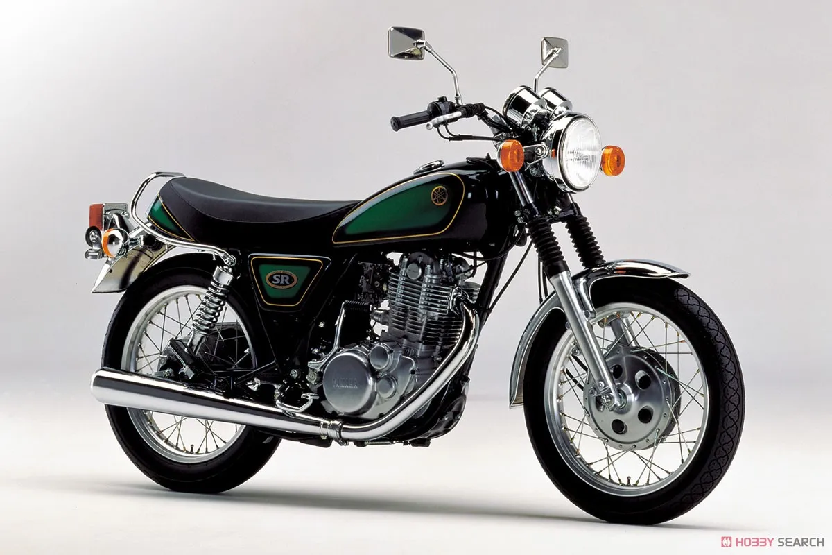 Static assembly car model Aoshima-06566 1/12 Yamaha 1JR SR400S 1995 Motorcycle model kit