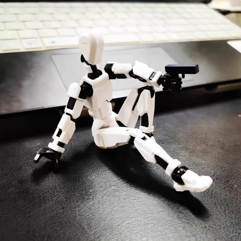 Lucky 13 Pop Speelgoed Gezamenlijke Beweegbare 3d Afdrukken 3e En 4e Generatie Marionet Transformatie Pop Diy Model Diamant Handstuk Gift