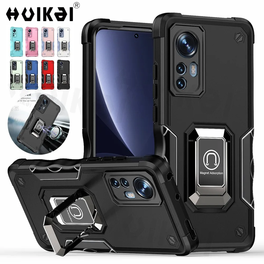 Heavy Duty Protective Case For Xiaomi 12 12X 12 Pro Redmi Note 12 Pro Note 11 11S 11T POCO X4 M4 PRO Military Grade Shockproof