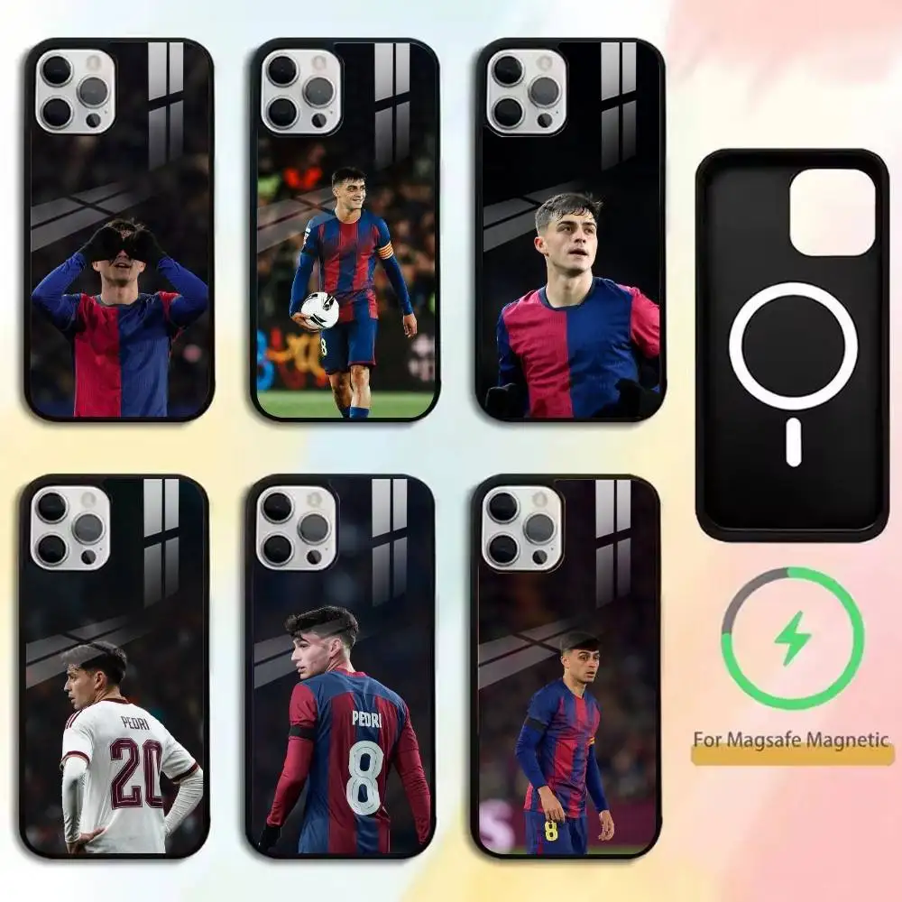 

P-Pedri-Spain-Football-Sport Phone Case For IPhone17,16,15,14,13,12,11 Plus,Pro Allows Magnetic Wireless Charging
