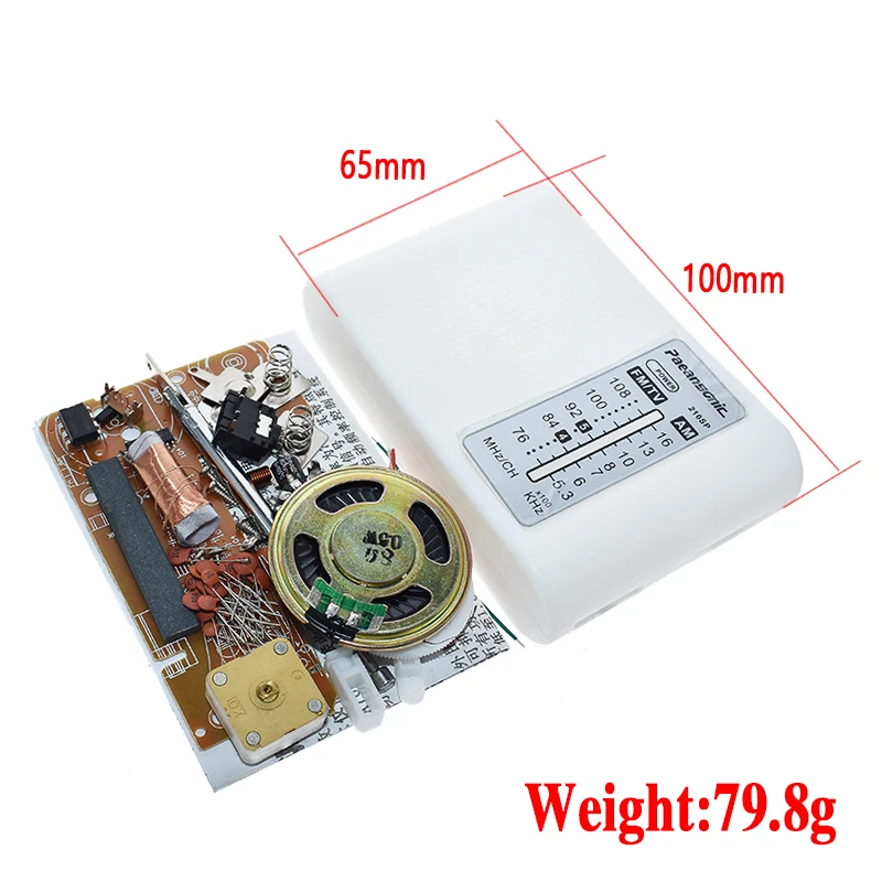 CF210SP AM/FM Stereo Radio Kit DIY Elektronik Merakit Set Kit Untuk Pelajar Juli DropShip DIY laboratorium