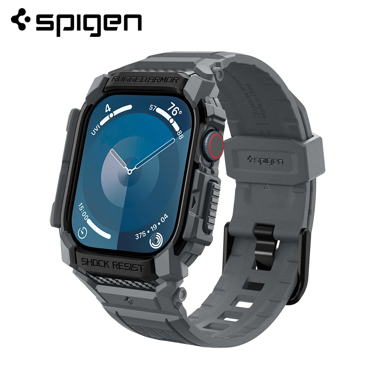 Etui Spigen Rugged Armor Pro + pasek do zegarka Apple Watch Ultra serii 11/10 (46 mm/42 mm)