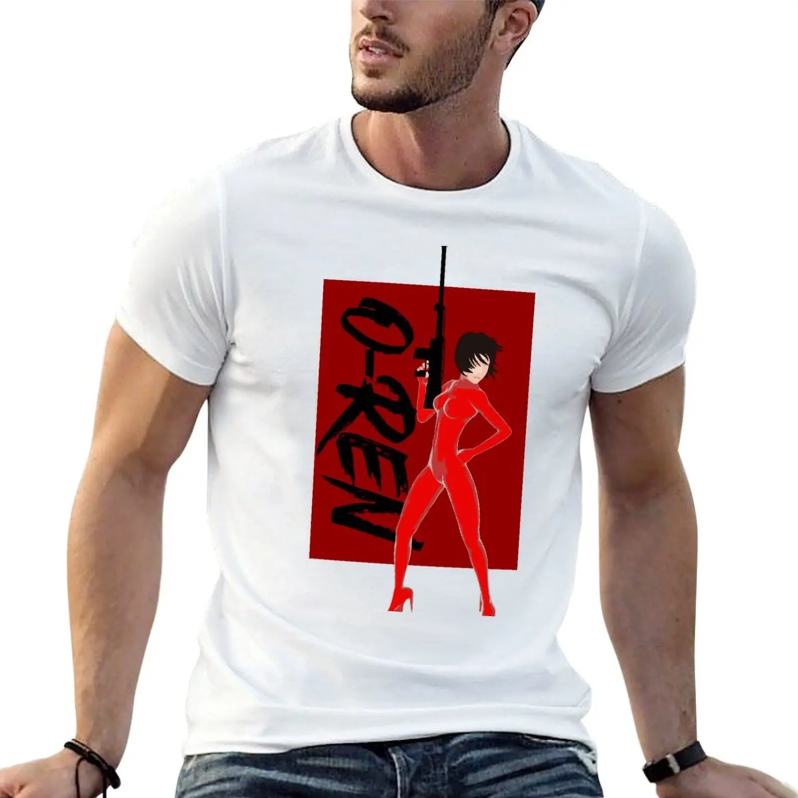 cotton designer t Ishii! shirt shirt O-Ren t man summer man pack shirt t T-Shirt