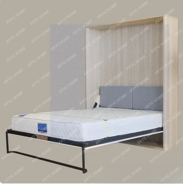 

Invisible Multifunctional Wardrobe Integrated Folding Bed, Combination Study Room Bedroom Hidden Wall Cabinet Bed Bedroom Set