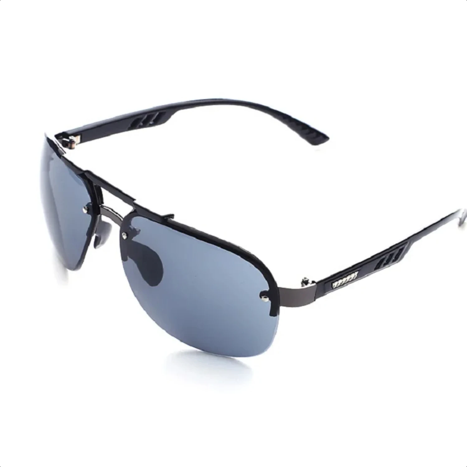 

2023 Sunglasses UV 400 Vintage Punk Rimless Rectangle Men Fashion Glasses Trendy Small Frame Sun Glasses Frameless Eyewear