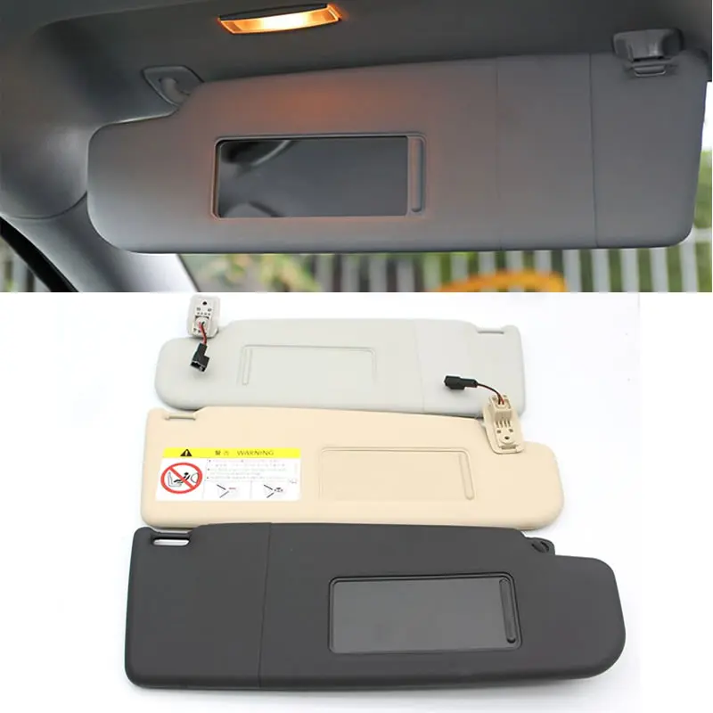 

sun visor With a makeup mirror sun visor 1KD857551A 1KD 857 551 A For Volkswagen Passat B7 Passat CC Jetta MK5 Golf 6