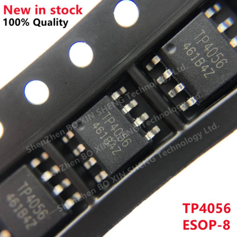 10PCS TP4056 Marking TP4056 ESOP-8 1A Linear lithium-ion battery charger chip