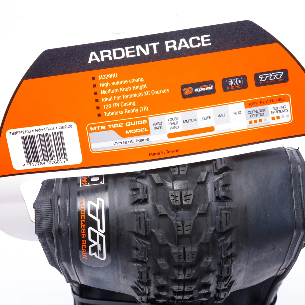 MAXXIS ARDENT RACE (M329RU) Tubeless 27,5x2,2/2,35 29x2,2/2,35 MTB-FAHRRADREIFEN 29 MOUNTAINBIKE-REIFEN 27,5