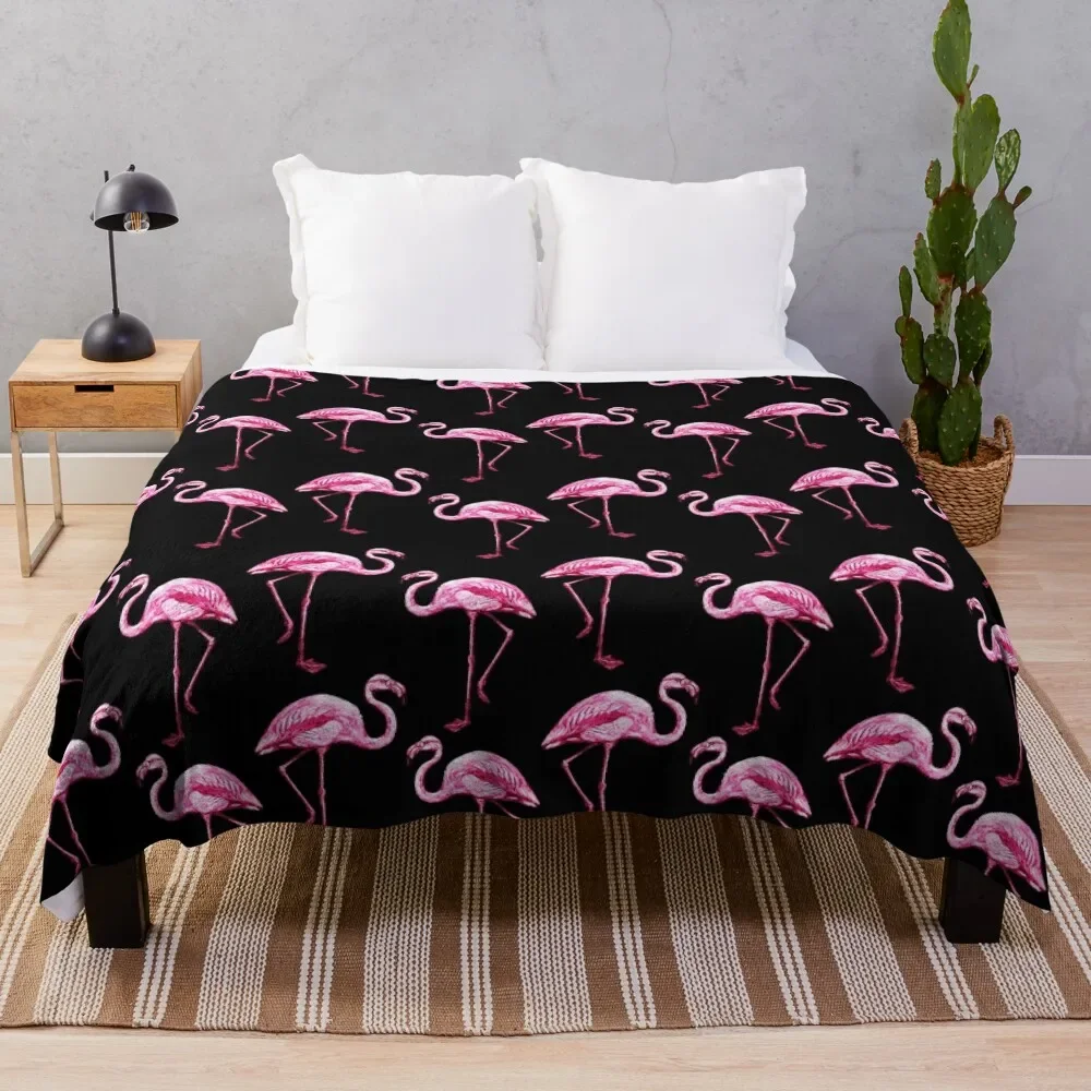 

Flamingo pattern Throw Blanket Soft Beds Heavy Decorative Beds Softest Blankets