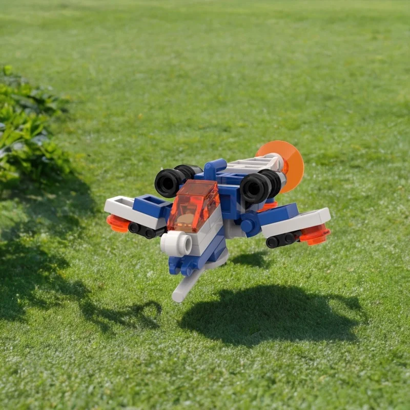 32 قطعة MOC الصقيع Wyrm الفضاء الجليد الكواكب نموذج اللبنات البناء هدية الكريسماس فكرة إبداعية اللعب الطوب الاطفال عيد ميلاد #3