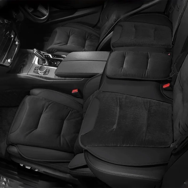 

Flannel Car Seat Cover Winter Warm Plush Car Seat Cushion For KIA GT Line Forte Seltos K5 Sportage Ceed Soul Cerato Sedona Forte