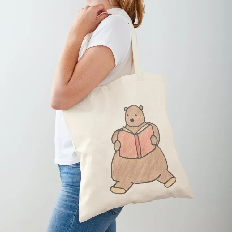 

Intellectual Djungelskog Reading Book Tote Bag Canvas stote bag Women's shopping bag Cloth female