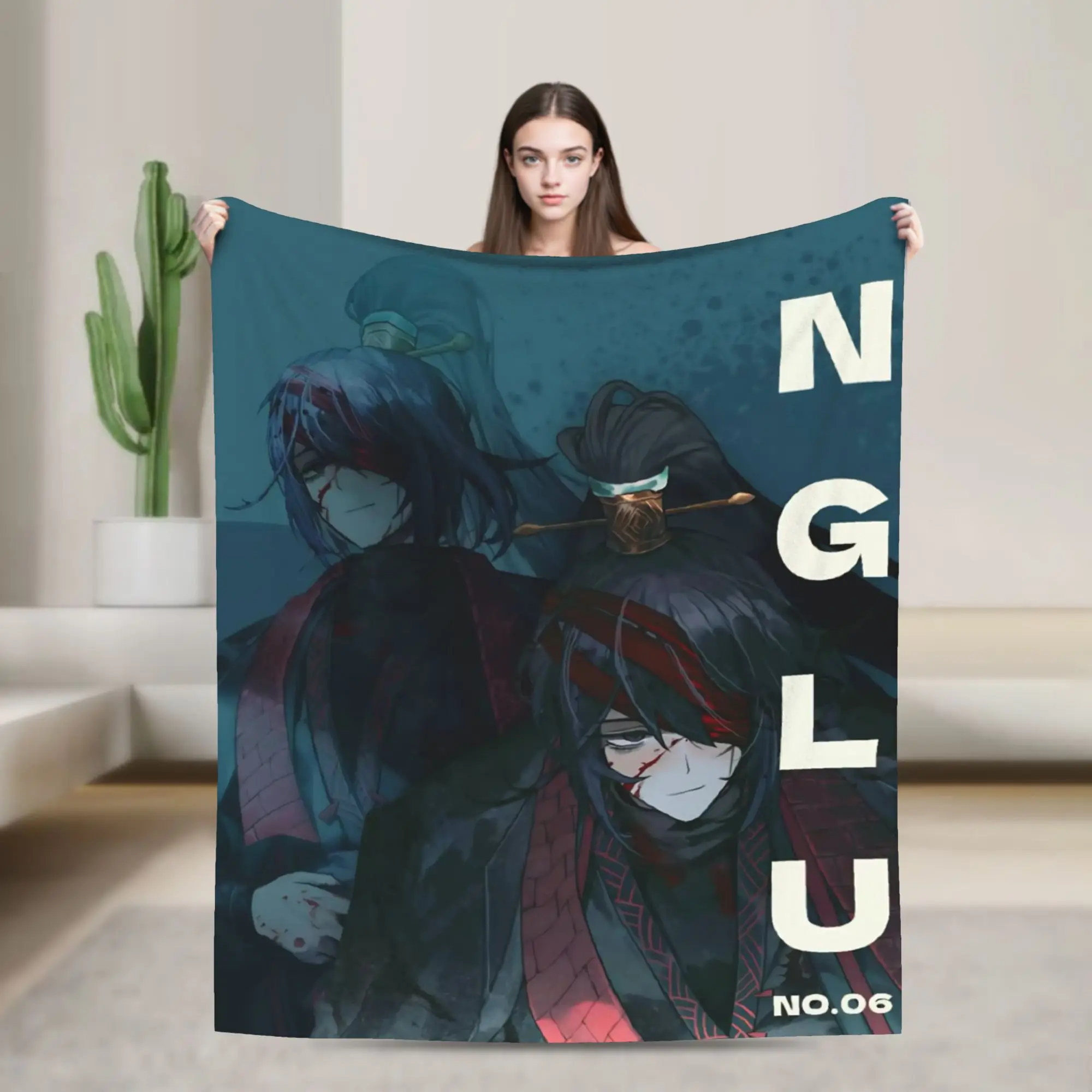 Limbus Company Games Blanket Ultra Soft  Throw Blankets for Bed 50x60 Inch Multi-size Quilt