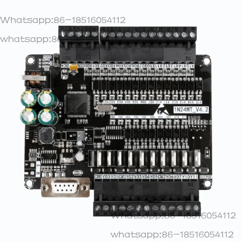 

FX1N-24MT PLC Industrial Control Board 14 Input / 10 Output 2 Road 100K Pulse Output