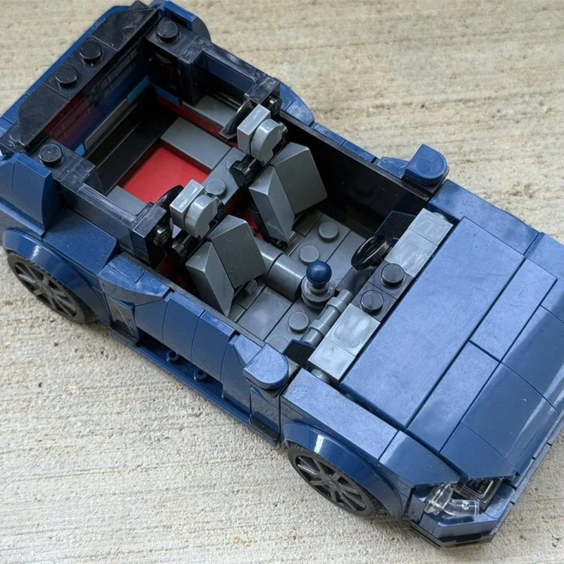 302 قطعة MOC VW Golf GTI City Champions نموذج اللبنات هدية الكريسماس لعبة الهندسة المعمارية تجميع فكرة التعليم الطوب الاطفال #3